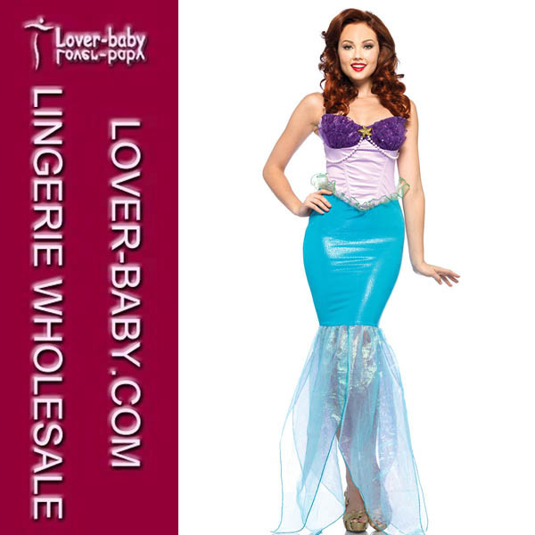 Prom Style Halloween Costume Lady Mermaid (L1403)