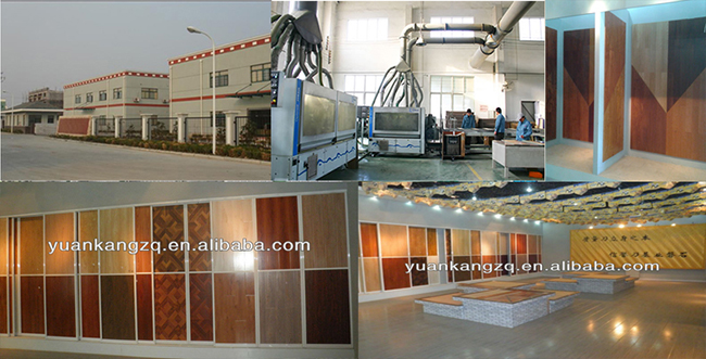 Oak Wood Laminate/Laminated Floor 12.3mm HDF in China Factory