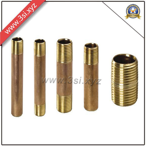 Hot Sale Quality ANSI B 16.11 Copper Male Thread Barrel Nipple (YZF-M561)