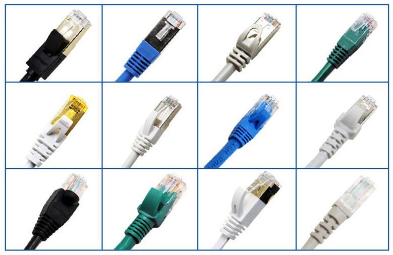 Câble de raccordement Cat5e / Cat 6, UTP / FTP / SFTP, conducteur cuivre / CCA / CCS