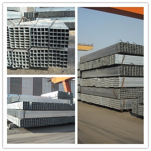 Hot Dipped Galvanized Square Steel Tube for Construction