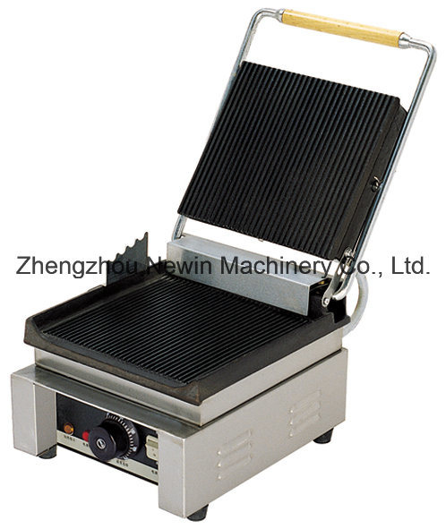 Single Electric Contact Grill for Beefsteak