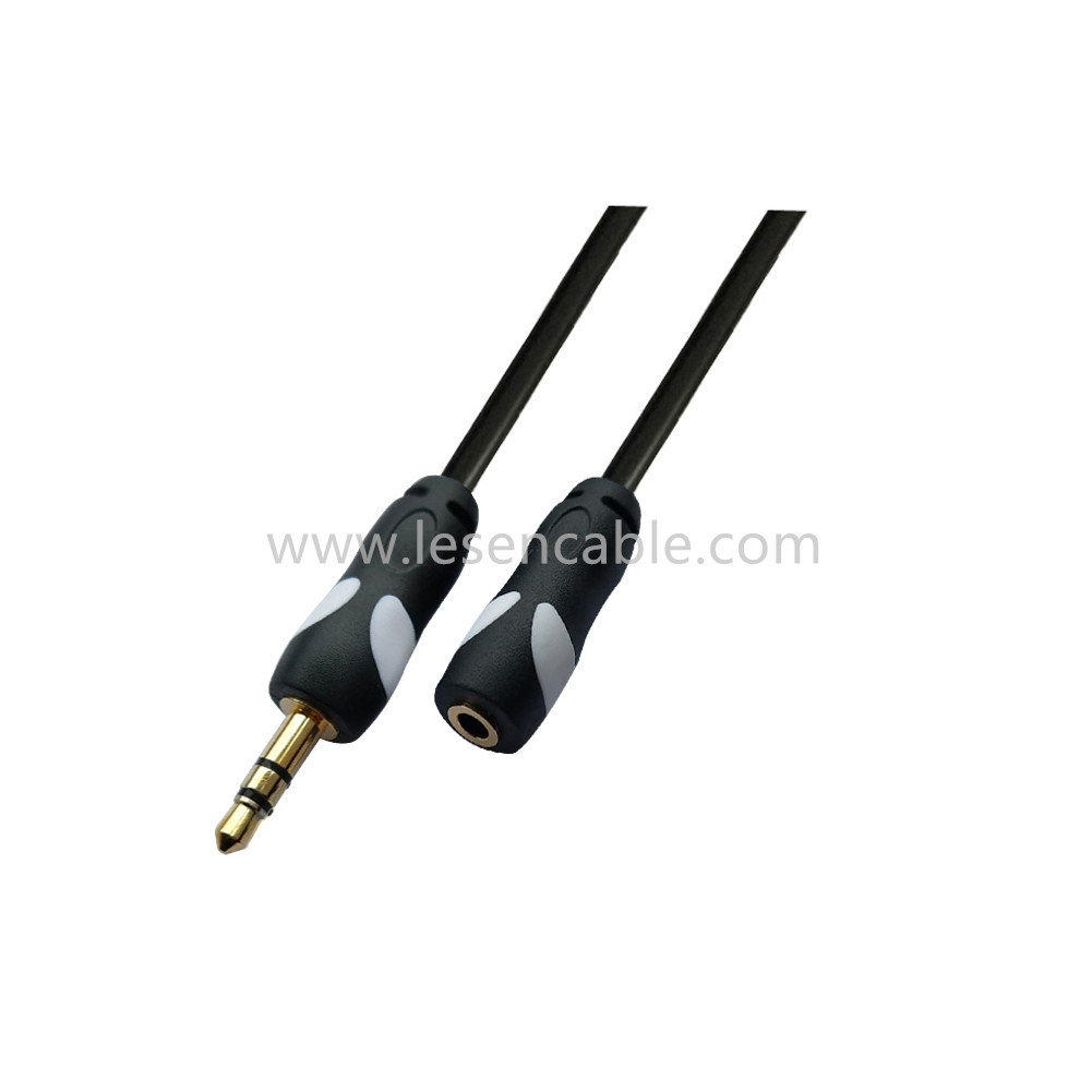 Suministro de fábrica Cable de audio Jack de 3,5 mm macho a macho o hembra