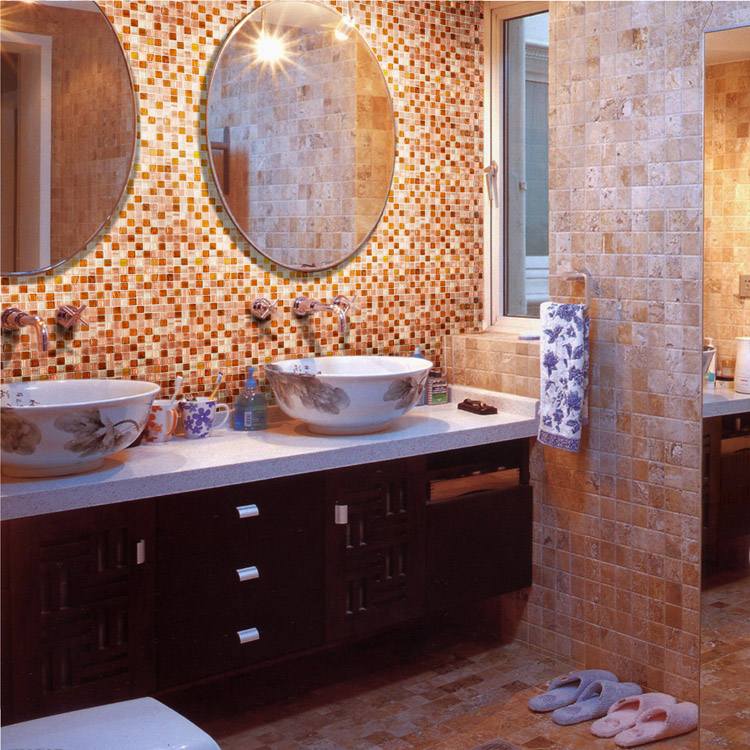 Bathroom Swimming Pool Ceramic Glass Mosaic Tile