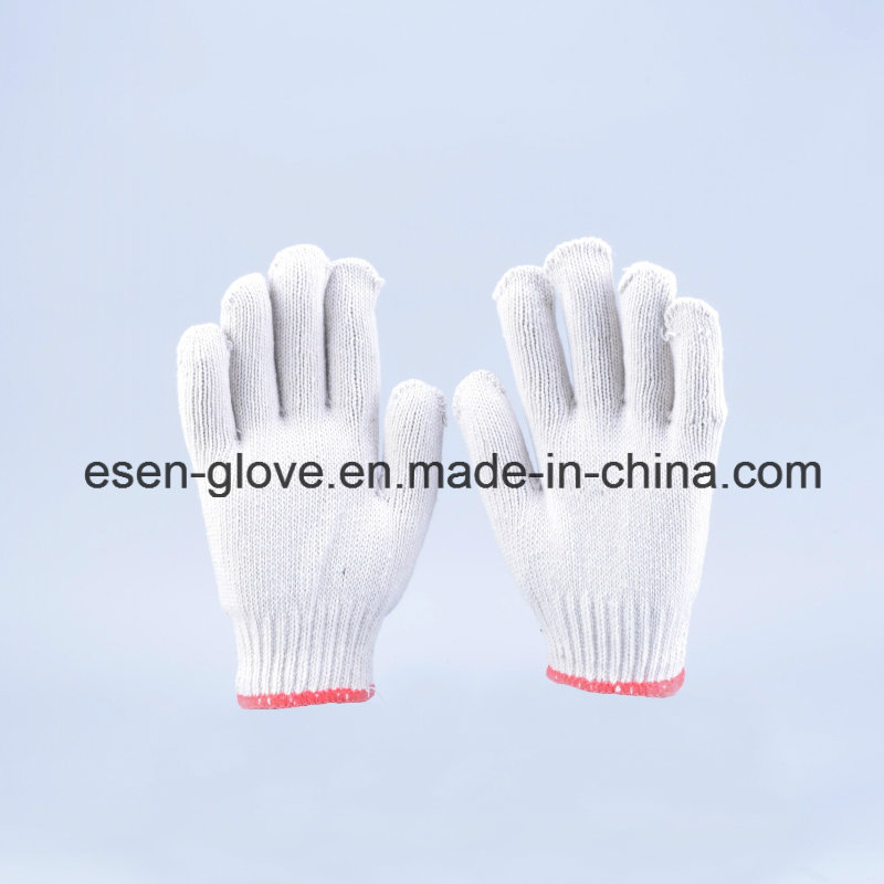 2016 Hot Sale 10gauge 800g Knitted Cotton Gloves Working Gloves (K10-B1-7)