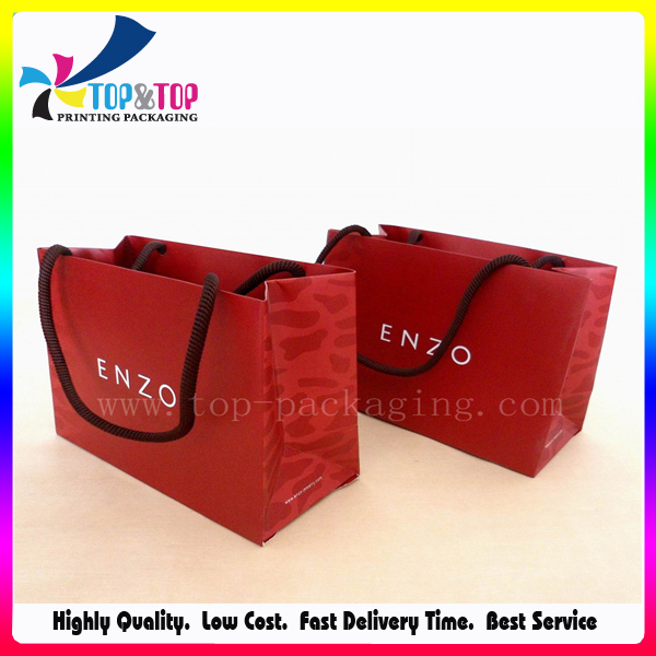 2016 Custom Made Logo Printing Shenzhen Paper Bag Suppliers