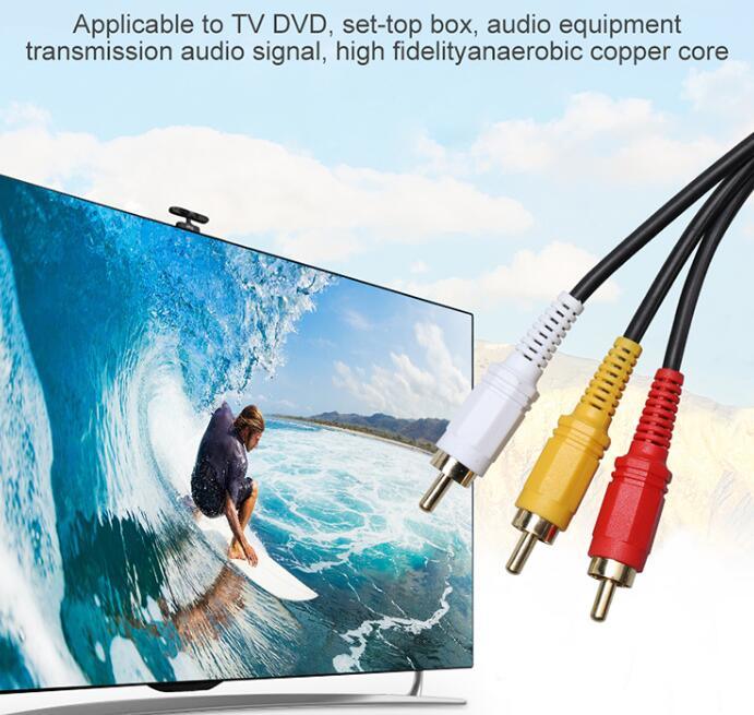 Câble audio et vidéo composite Rac