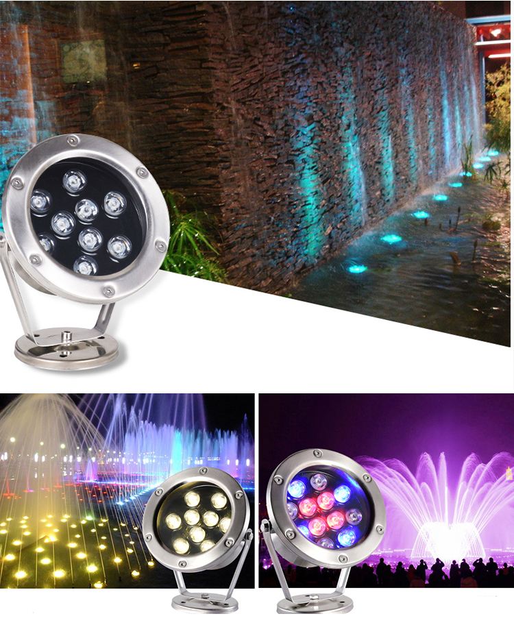 304 Stainless Steel Underwater Light