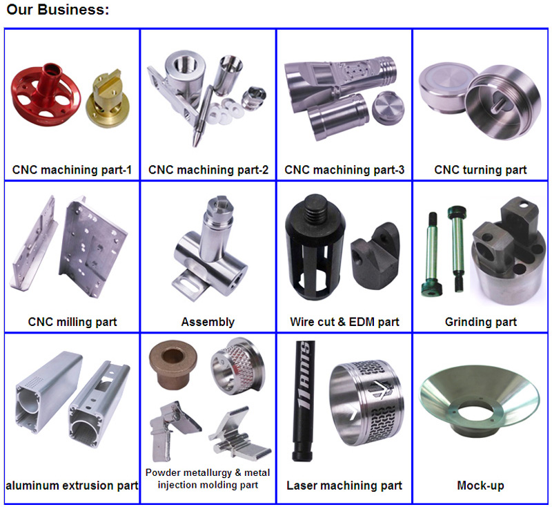 CNC Machined Precision Part of Stainless Steel Metal Head