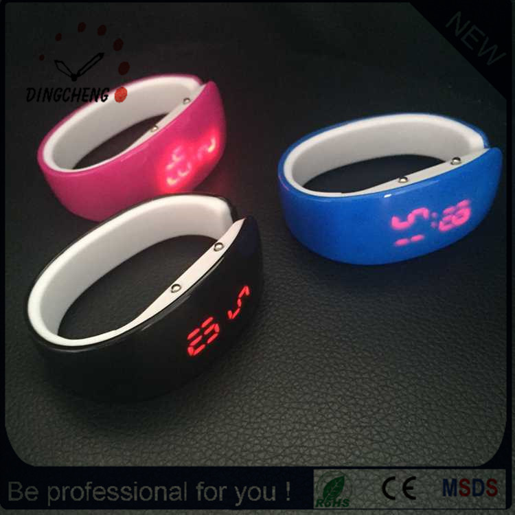 Sports Wrist Silicone Digital LED Digital Electronic Wrist Watch (DC-1103)