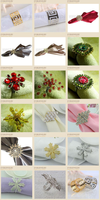 Hot! ! ! ! New Design Napkin Ring for Wedding or Dinner Party