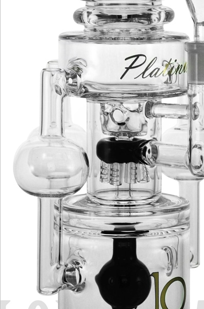 Scientific Lookah Hookah Glass Smoking Water Pipe with Crystal Ball (ES-GB-461)