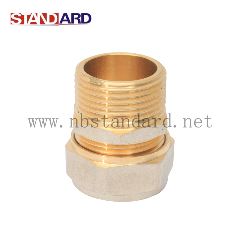 Male Thread Coupling with Nickel Plated