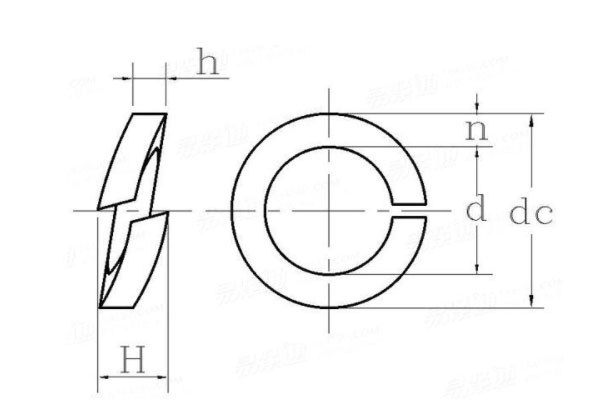 Inch Spring Lock Washers