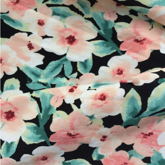 Printed Viscose Fabric for Sexy Girls Garments