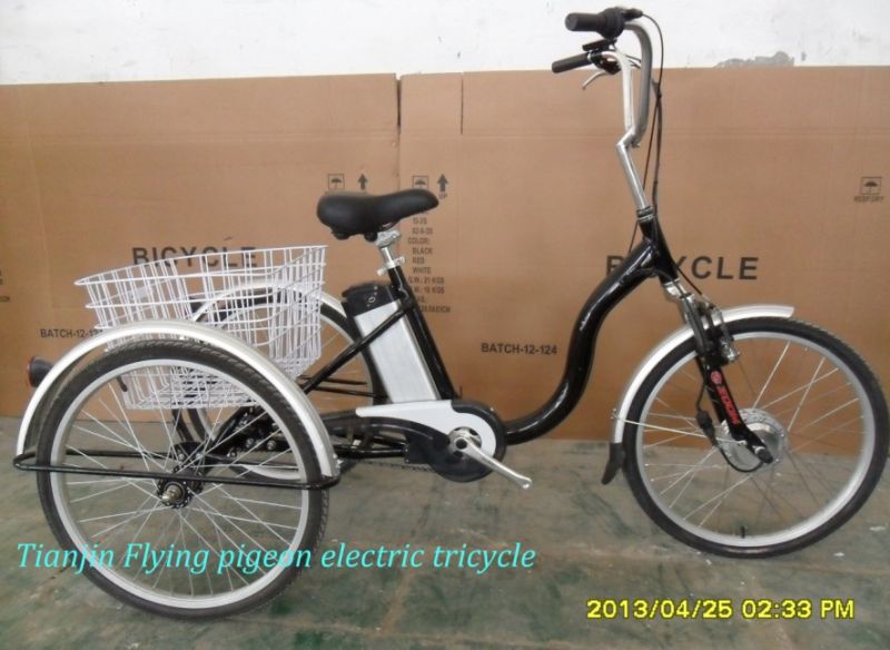 Electric Assist Trike PAS Tricycle Pedelec Adult Tricycle Moped Trike (ETR010)