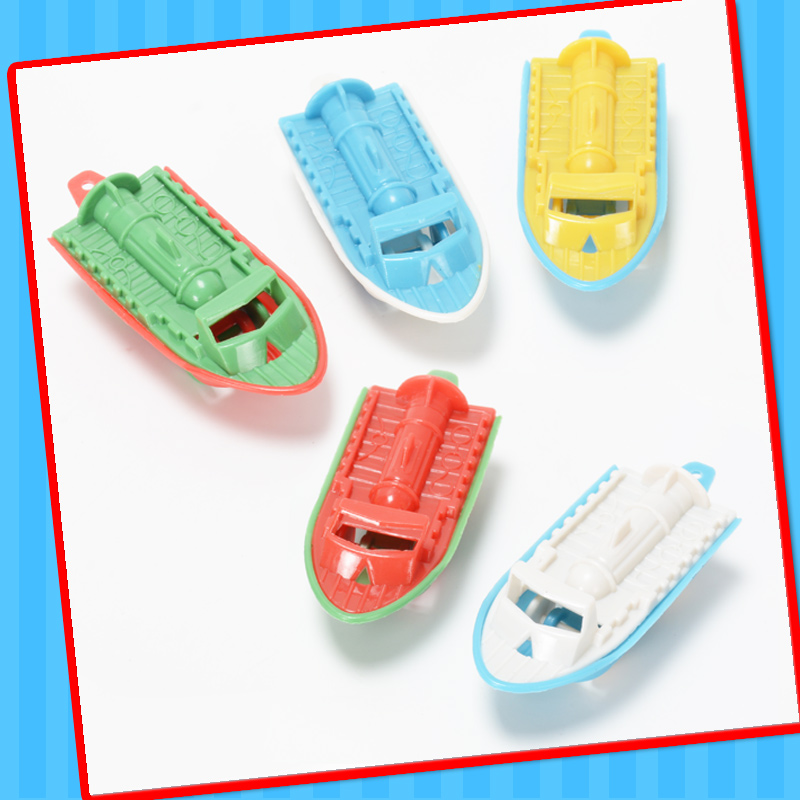 Boat and Little Car Toy Inside Feeding Bottle Shape