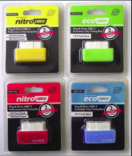 Plug and Drive Eco Nitro OBD2 Performance Chip Tuning Box for Diesel