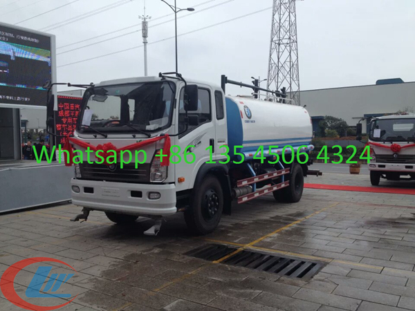 10ton Water Sprinkler 4*2 10000 Liters Sinotruk HOWO Water Tank Truck for Sale