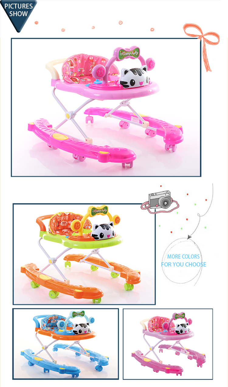 Wholeale Portable Rolling Baby Walkers for Baby