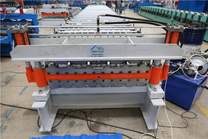 Double-Deck Galvanized Steel Roofing Forming Machine