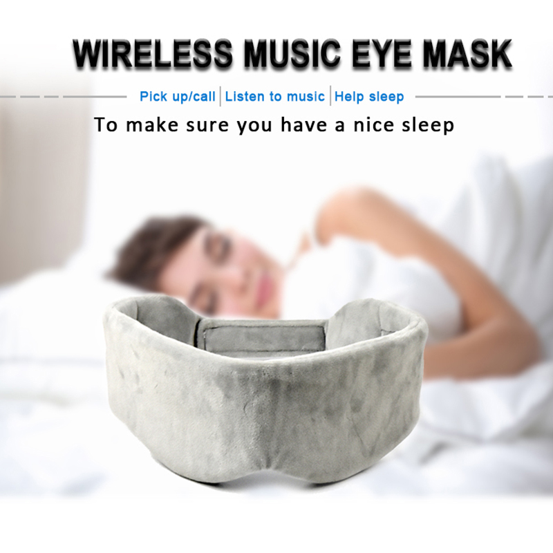 Wireless Bluetooth 5.0 Music Eye Mask Sleep Headphones