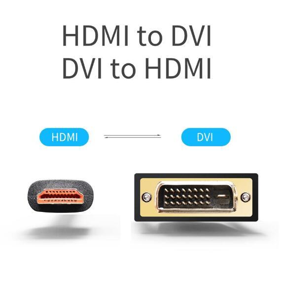 Cabo adaptador HDMI para DVI-I 24 + 5