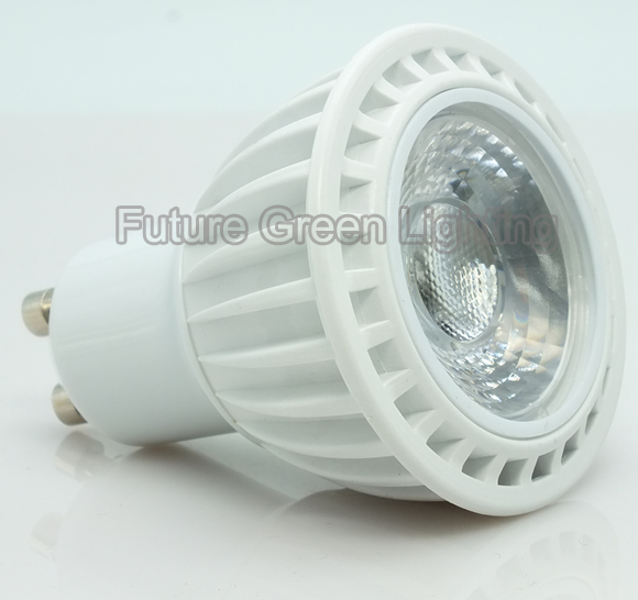 5W Dimmable CE, RoHS Approved LED GU10 COB