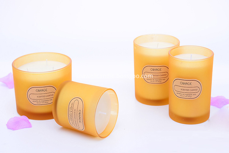 Glass Jar Perfume Candle