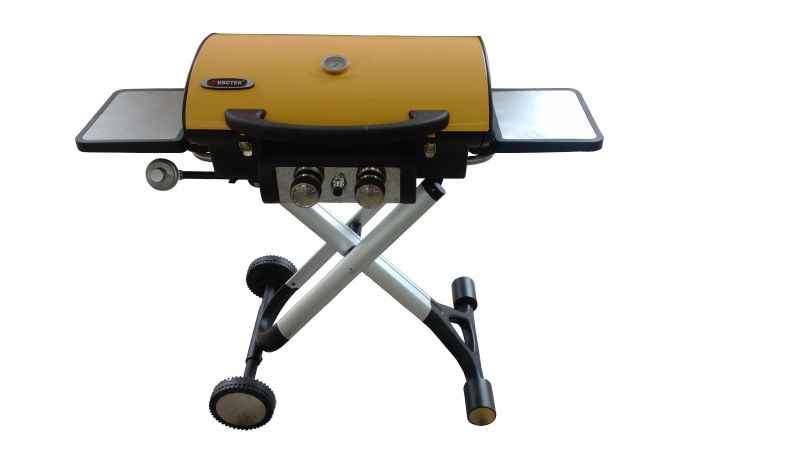 Luggage Style Foldable Portable Gas BBQ Grill