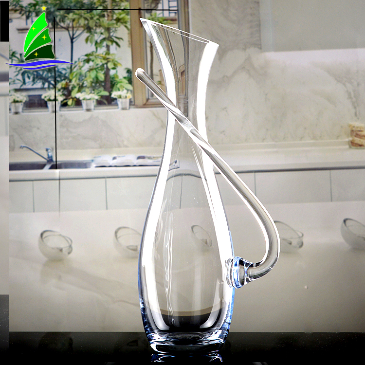 Garrafa de vinho de vidro com luzes LED Glass Wine Bottle with LED Lights