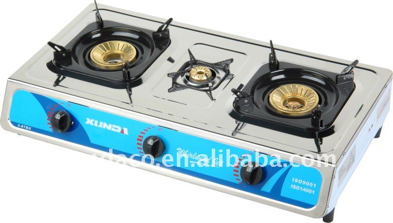 Stainless Steel Brass Burners Gas Stove