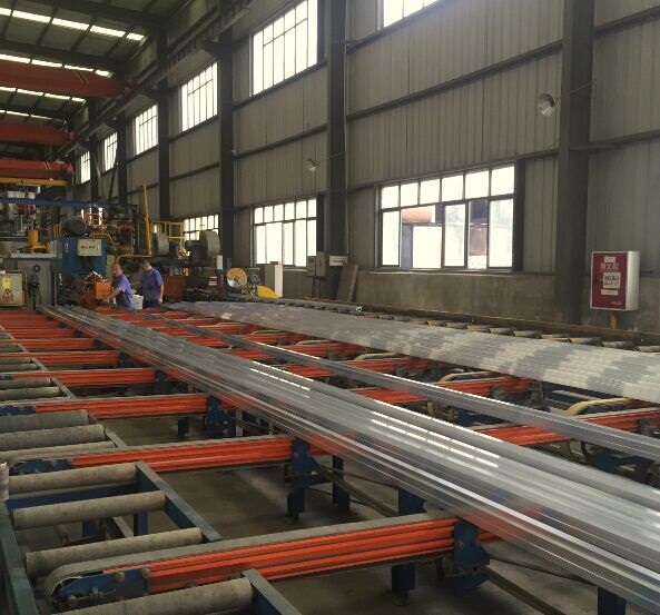 5500 Ust Aluminium Aluminum Construction Profile Extrusion Customized Sections