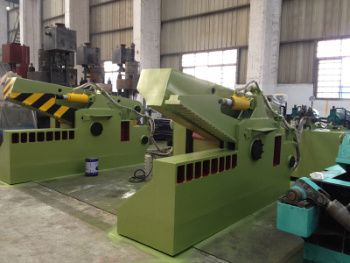 Q43-315 Cizalla automática de cocodrilo para barras de refuerzo de chatarra