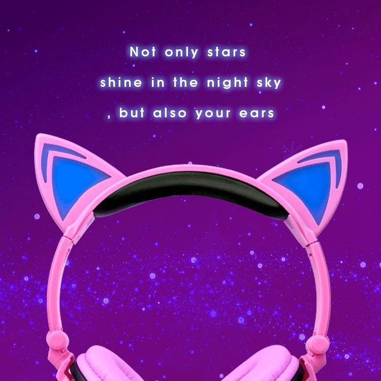 cat ear gaming headset