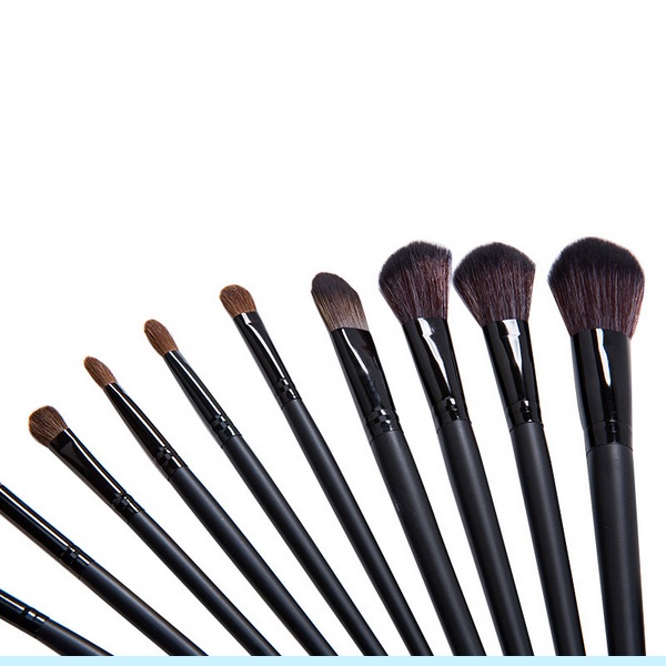 32PCS Cosmetic Makeup Brush with Black PU Leather Pouch