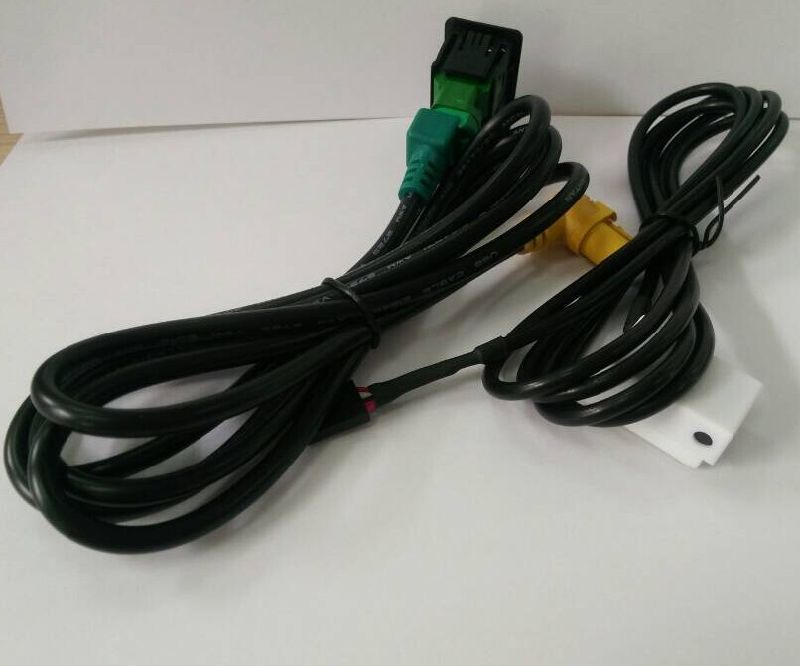 VW RCD510 Aux USB Switch with Wire Cable