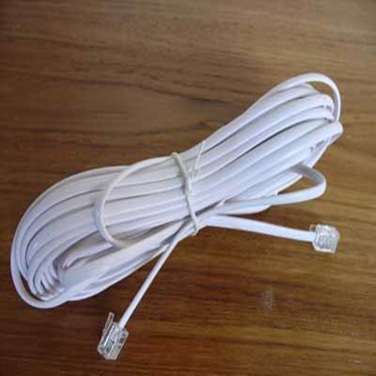 PVC / PE 재킷이있는 Rj11 전화 케이블