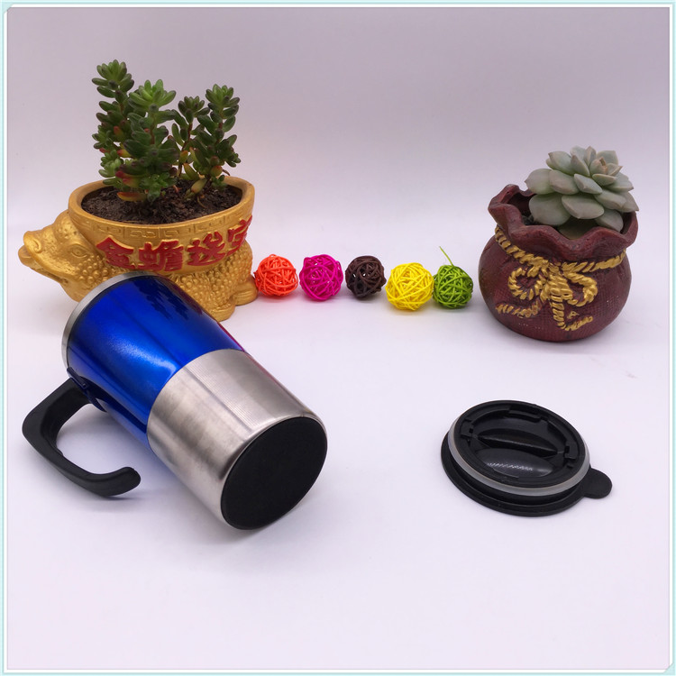 400ml Single Wall Inner Stainless Steel Coffee Mug with Handle (SH-SC14)