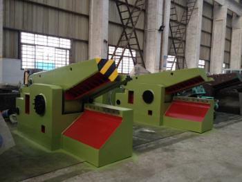 Q43-315 Baja Hidrolik Rebar Cutting Shear Machine (pabrik)