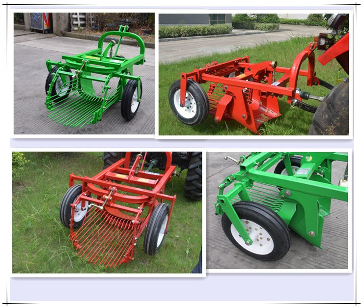 Tractor Mounted Mini Potato Harvesters Machines with Pto Shaft