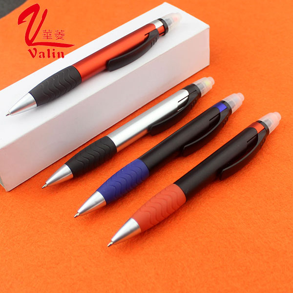 Novelty Pen Christmas Gift Plastic Highlighter Ballpoint Pen on Sell