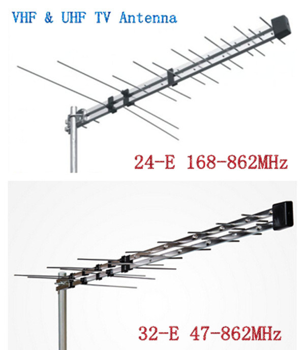 China Manufacturer Yagi Antenna UHF & VHF 32e Logarithmic Antenna