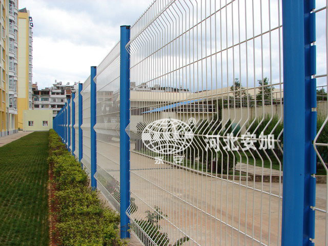 PVC Coated Highway Security Post Fence (Anjia-067)
