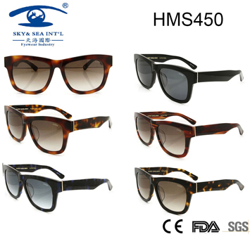 Woman Style Fashionable Acetate Sunglasses (HMS450)