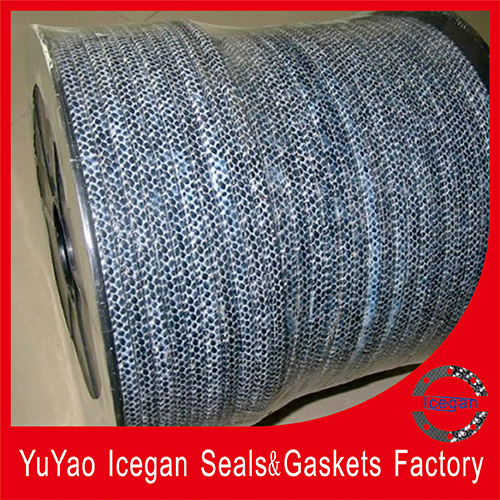 Engine Parts Carbonized Fiber Braided Packing/Carbonized Fiber Braided Gland Packing