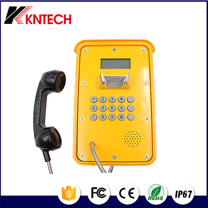 IP66 VoIP Weatherproof Telephone Koontech SIP Industrial Telephone