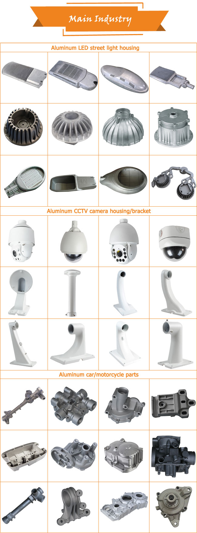 Die-Casting Most Popular Products Aluminum Die Casting Housing with World-Class Equipments