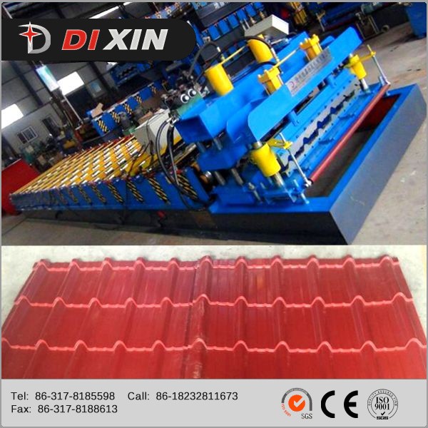 Automatic Color Steel Glazed Tile Forming Machine