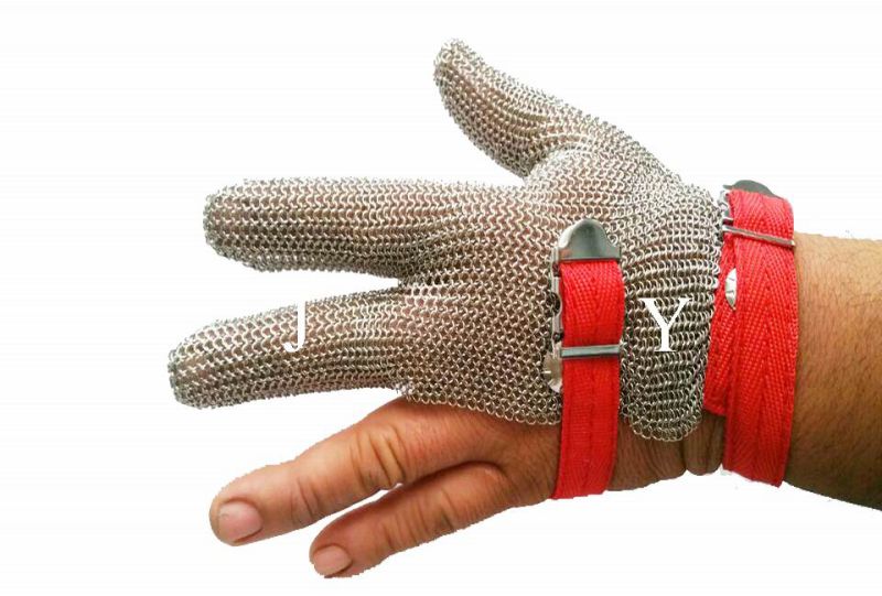 Stainless Steel Chain Mail Gloves /Butcher Chain Mail Anti Cut Gloves